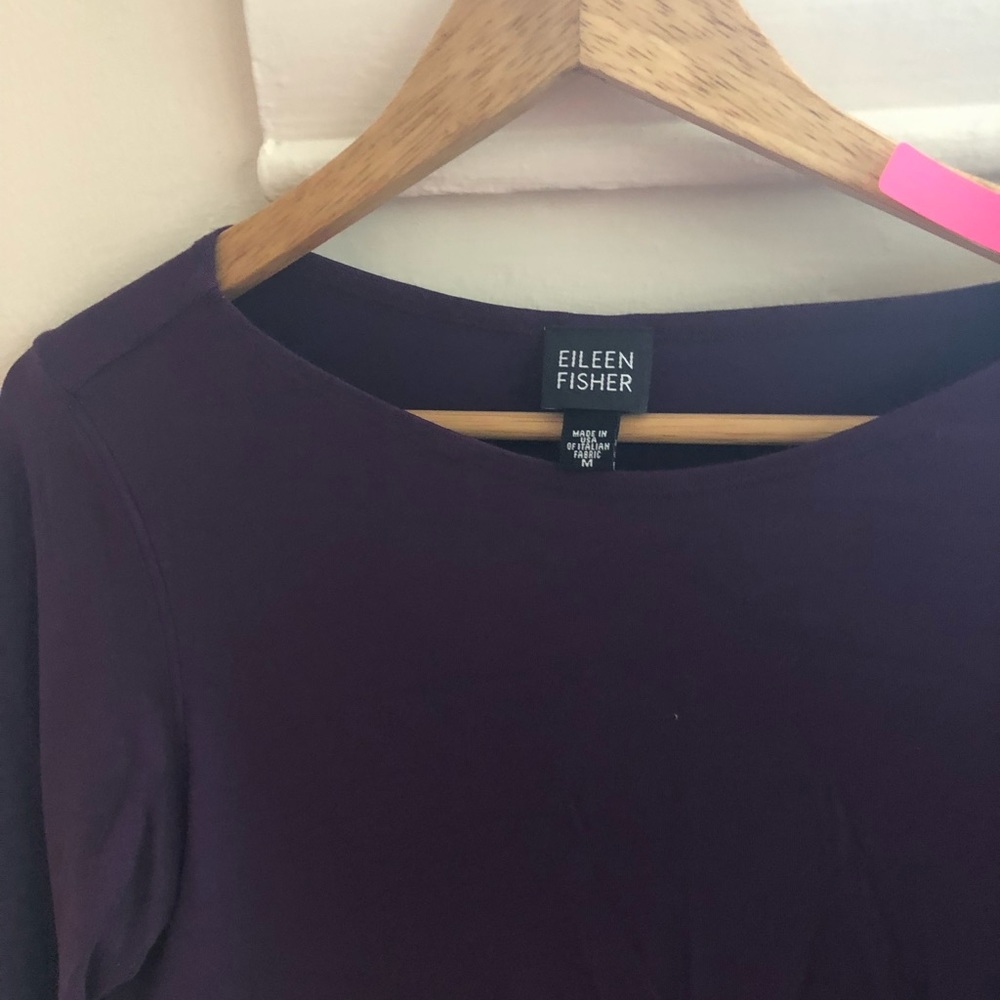 Eileen Fisher top, great layering piece, size M